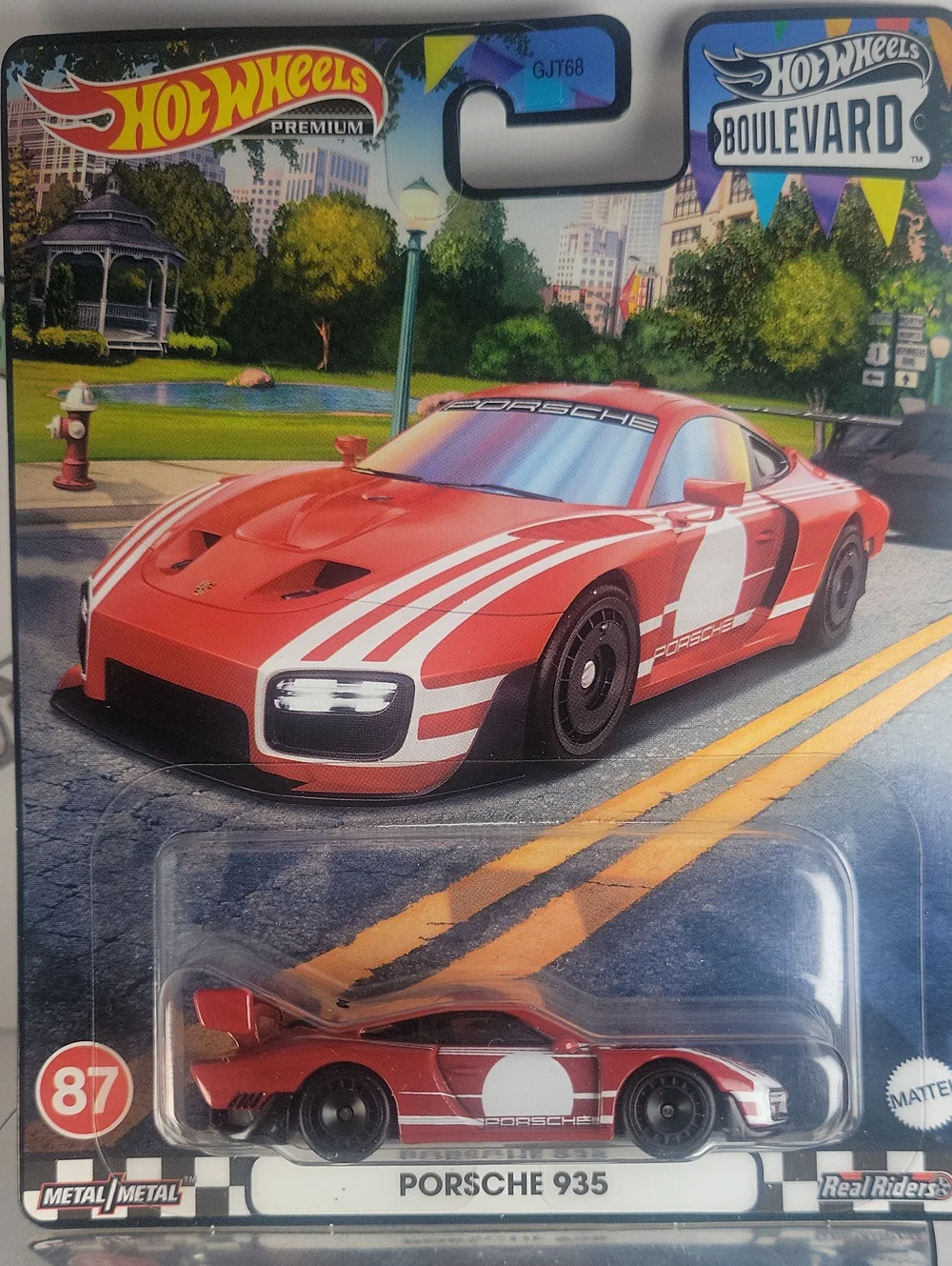Porsche 935 Hot Wheels Premium Boulevards  - Red